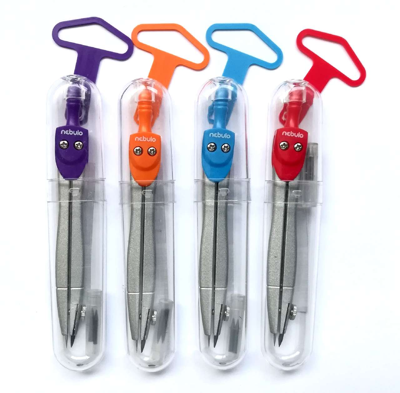 KÖRZŐ NEBULO, FÉM 2 EXTRA HEGGYEL, MŰANYAG TOKBAN