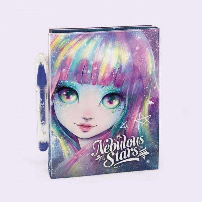 JEGYZETFÜZET MINI,MATRICÁKKAL,TOLLAL, NEBULOUS STARS