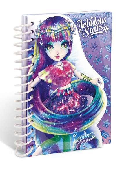 JEGYZETFÜZET MINI, VONALAS, NEBULOUS STARS