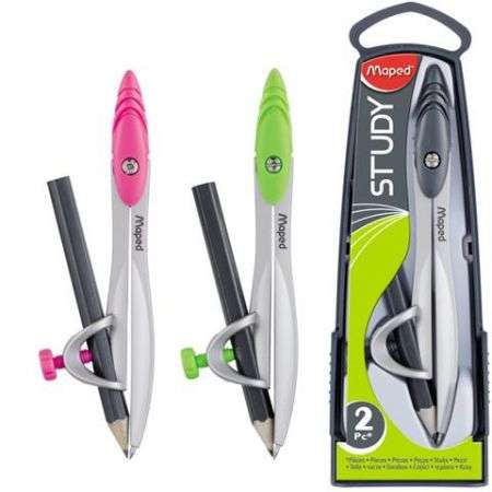 KÖRZŐ MAPED, STUDY , ADAPTERREL, VEGYES SZÍNEK