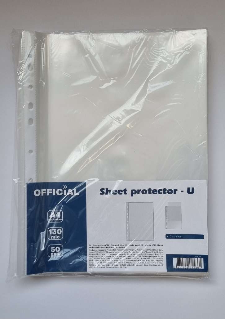 GENOTHERM, LEFŰZHETŐ XL, A/4, 130 MICRONOS, VÍZTISZTA