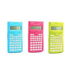 SZÁMOLÓGÉP DELI, TUDOMÁNYOS 240 FUNKCIÓ 10+2 DIGIT, 2 SOROS KIJELZŐ, MAGENTA