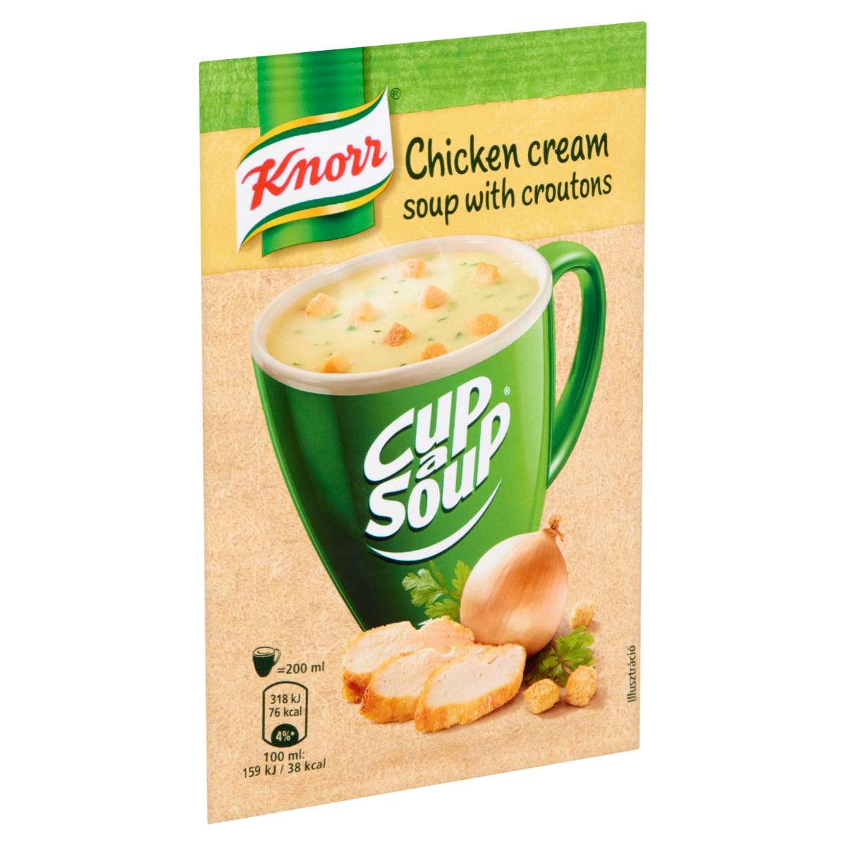 BÖGRÉS LEVES KNORRBÖGRÉS LEVES KNORR, CSIRKEKRÉM, 16GR