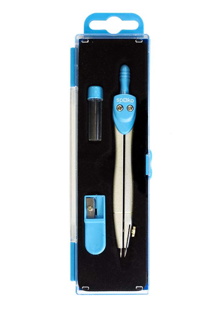 KÖRZŐ ,SPOKO,0512, ÁTLÁTSZÓ, DOBOZBAN, 11,5 CM PÓTHEGGYEL VEGYES SZÍNBEN