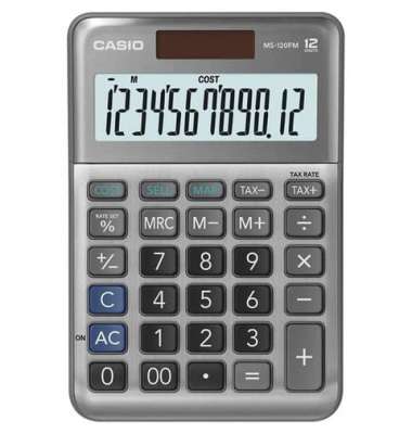 SZÁMOLÓGÉP CASIO MS-120 FM