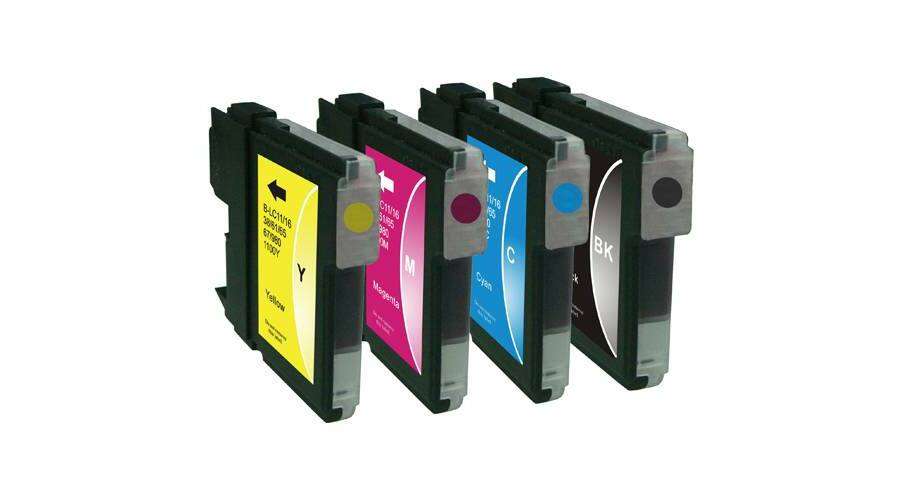 TINTAPATRON BROTHER LC980/1100 M UGY ZAFIR, ÚJ, 14ml, PIROS