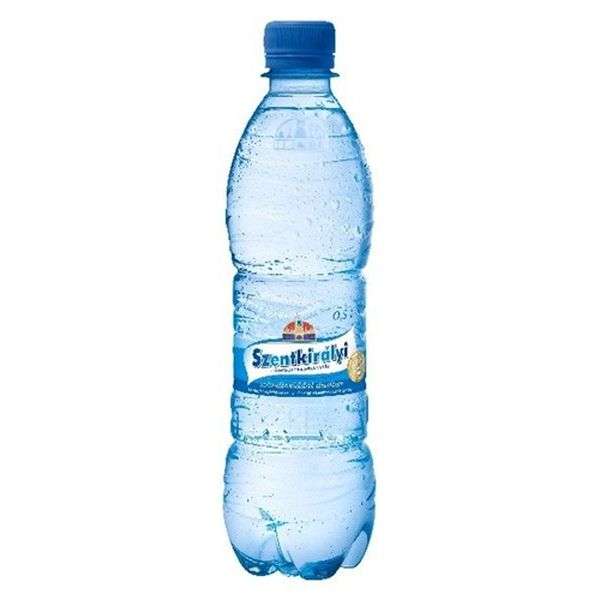 ÁSVÁNYVÍZÁSVÁNYVÍZ, SZENTKIRÁLYI, SZÉNSAVAS, 0,5 L DRS DÍJAS