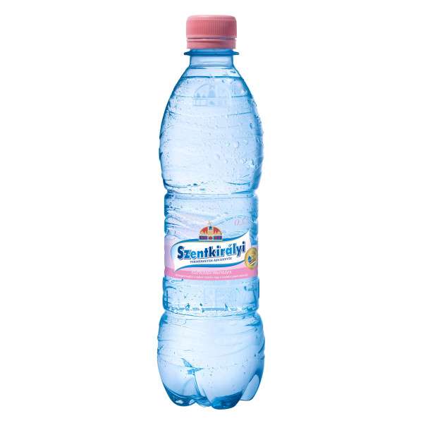 ÁSVÁNYVÍZÁSVÁNYVÍZ, SZENTKIRÁLYI , SZÉNSAVMENTES, 0,5 L DRS DÍJAS