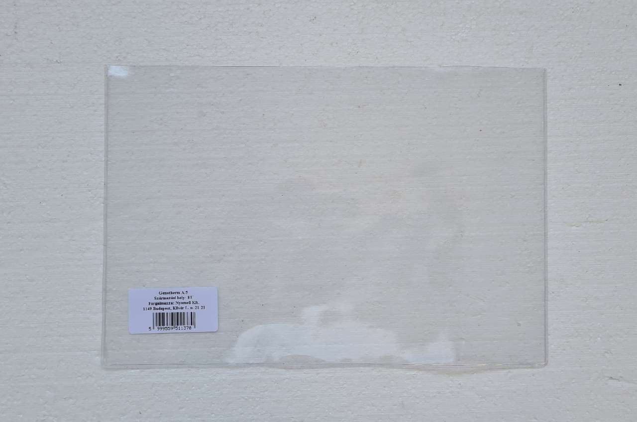 GENOTHERM A/5 HÁROM OLDALON ZÁRT, PW