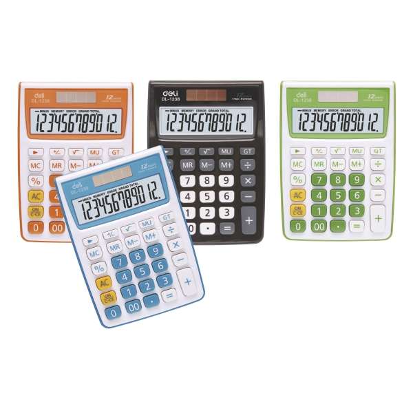 SZÁMOLÓGÉP DELI ASZTALI, SZÍNES