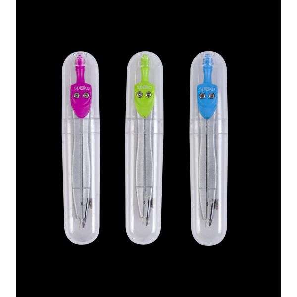 KÖRZŐ SPOKO 0511, MŰANYAG TUBUSBAN, 11,5 CM, VEGYES SZÍNBEN